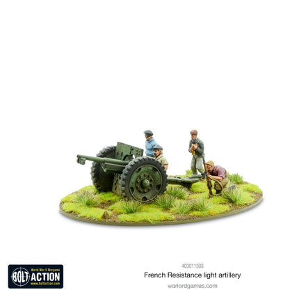 French Resistance Light Artillery - Artillerie - Warlord Games - 403011303