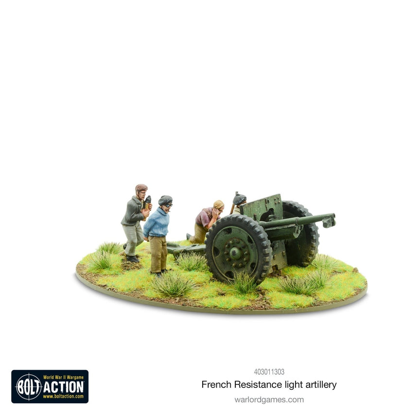 French Resistance Light Artillery - Artillerie - Warlord Games - 403011303