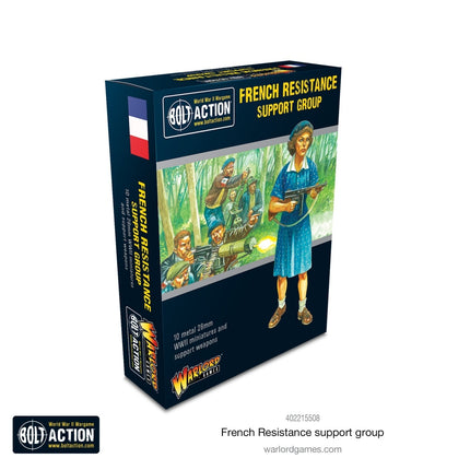 French Resistance Support Group - Infanterie - Warlord Games - 402215508