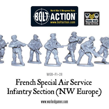 French SAS (NWE) sections
