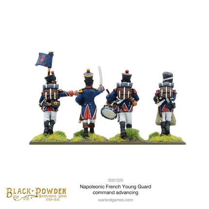 French Young Guard Command Advancing - Sonder - /Einzelmodelle - Warlord Games - 303012055