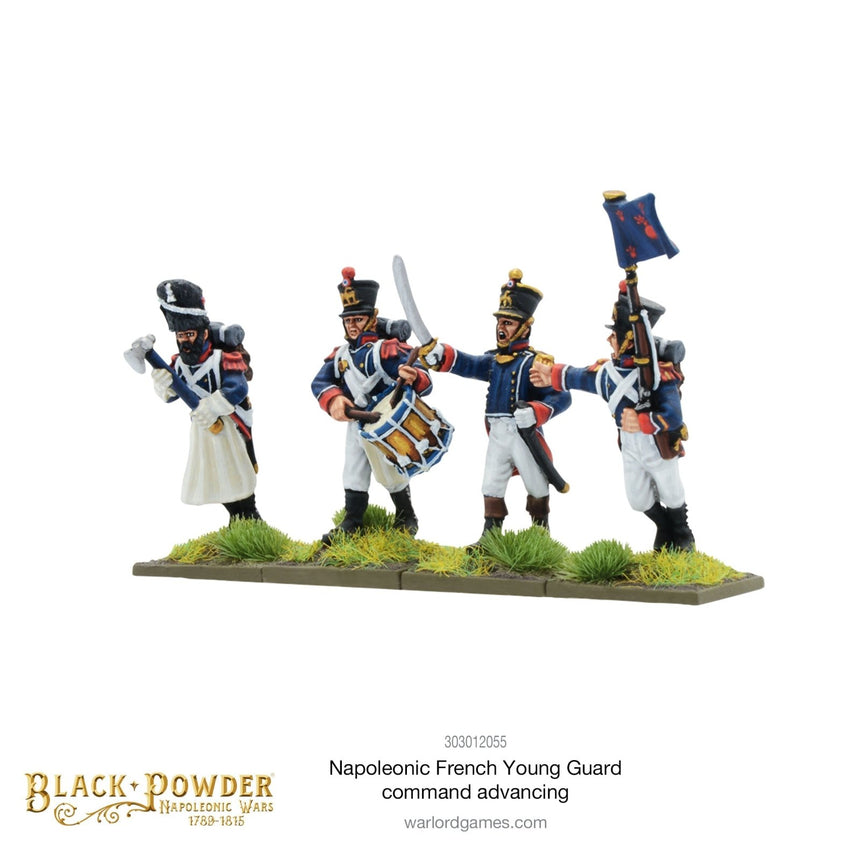 French Young Guard Command Advancing - Sonder - /Einzelmodelle - Warlord Games - 303012055