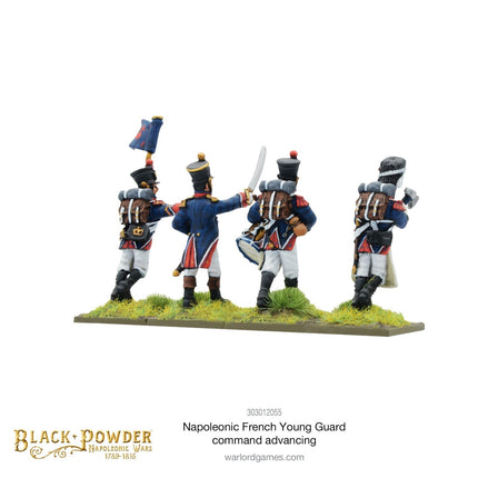 French Young Guard Command Advancing - Sonder - /Einzelmodelle - Warlord Games - 303012055