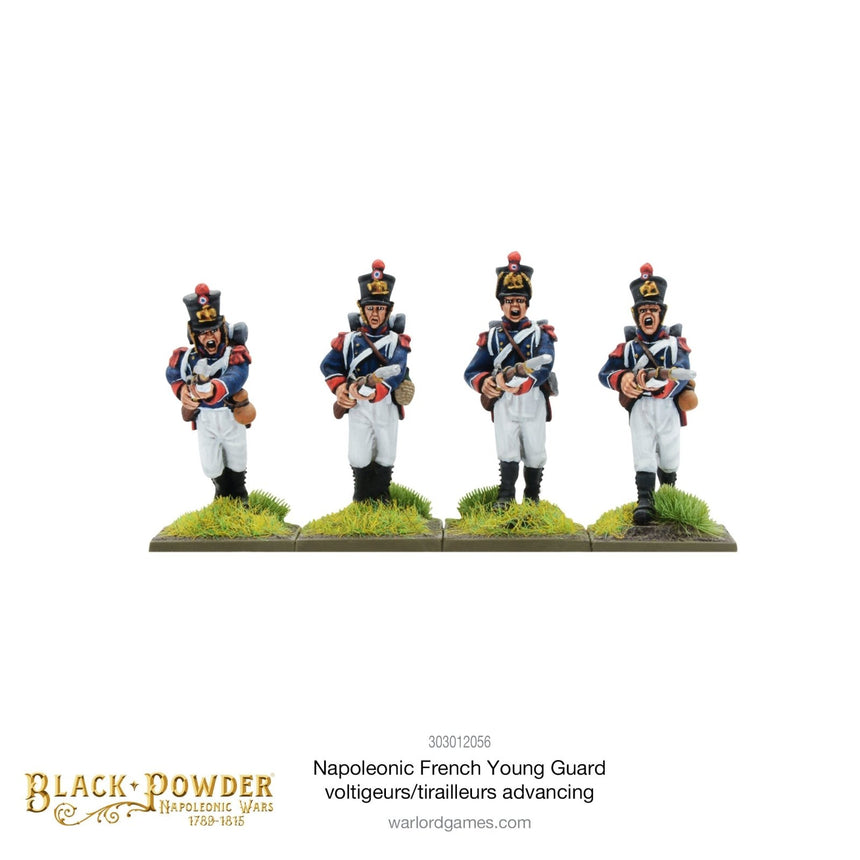 French Young Guard Voltigeurs/Tirailleurs Advancing - Infanterie - Warlord Games - 303012056