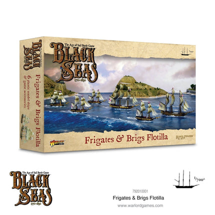 Frigates & Brigs Flotilla (1770 - 1830) - Schiffe - Warlord Games - 792010001