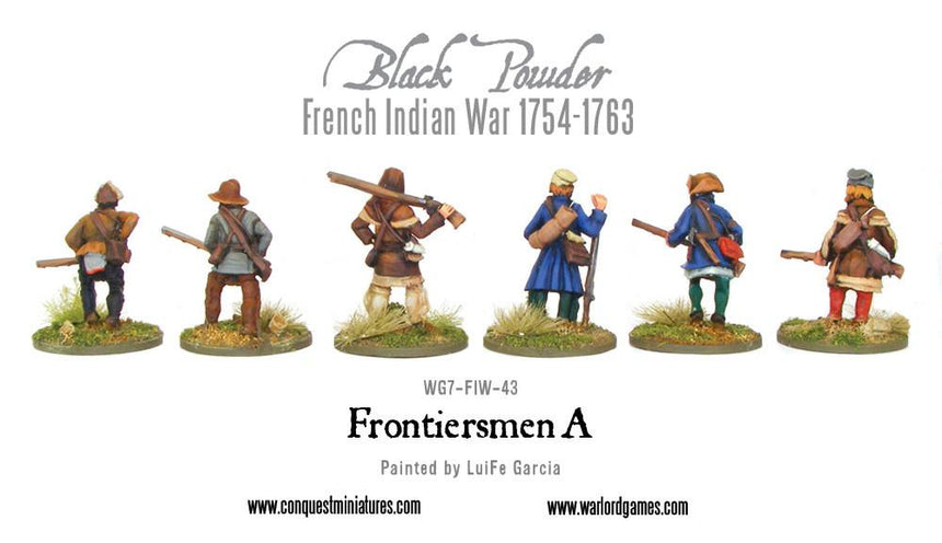 Frontiersmen A - Infanterie - Warlord Games - WG7-FIW-43