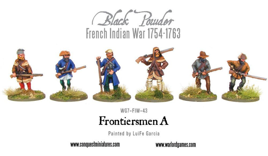 Frontiersmen A - Infanterie - Warlord Games - WG7-FIW-43