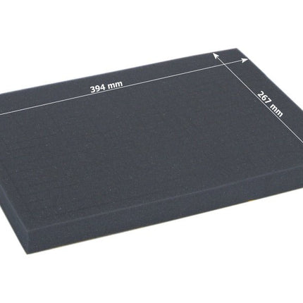 Full-size 32mm deep raster foam tray - Safe & Sound