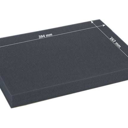 Full-size 40mm deep raster foam tray - Safe & Sound