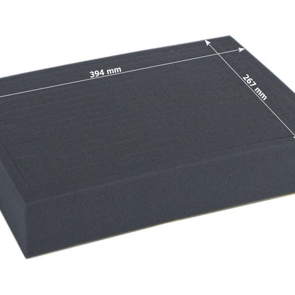 Full-size 72mm deep raster foam tray - Safe & Sound
