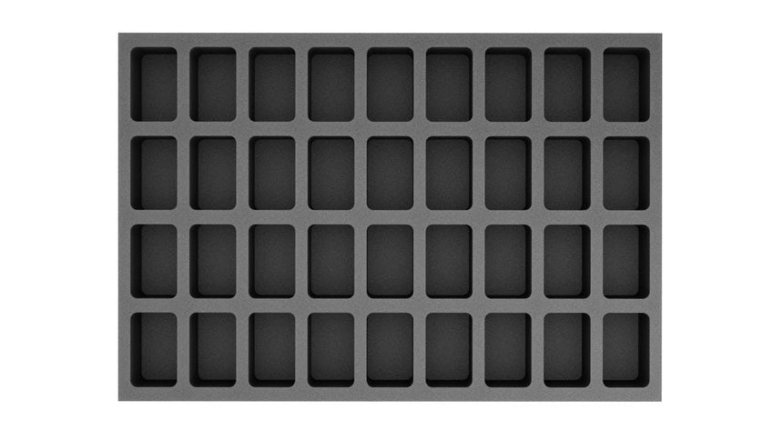 Full-size foam tray with 36 compartments 54mmx34mm - Safe & Sound