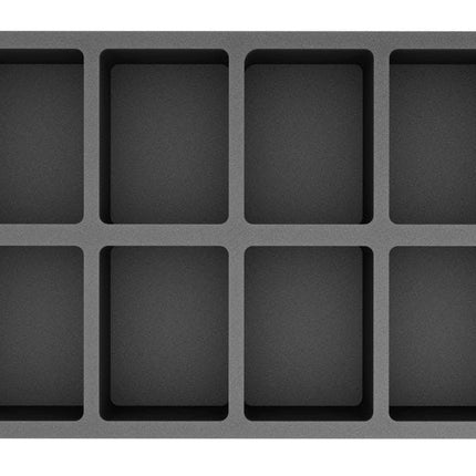 Full-size foam tray with 8 compartments 115mmx85mm - Safe & Sound