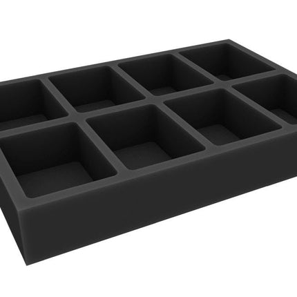 Full-size foam tray with 8 compartments 115mmx85mm - Safe & Sound