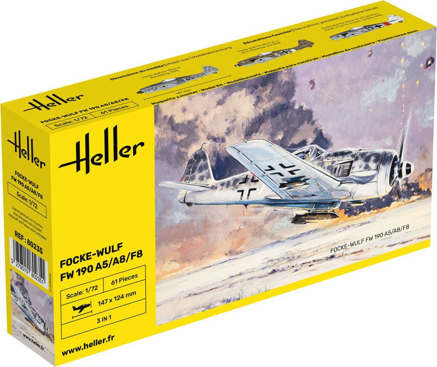 FW 190 A5/A8/F8 - Flugzeuge - Heller - 80235