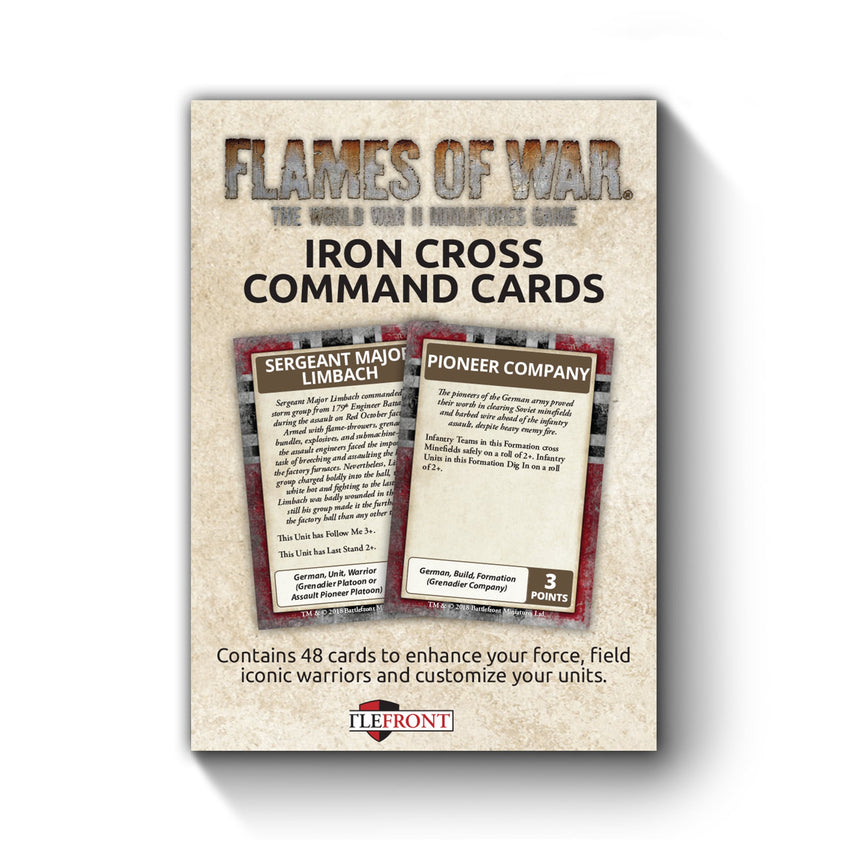 Iron Cross Command Cards