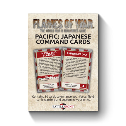 Pacific: Japanese Command Cards