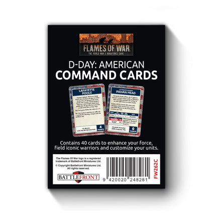 D-Day: American Command Cards