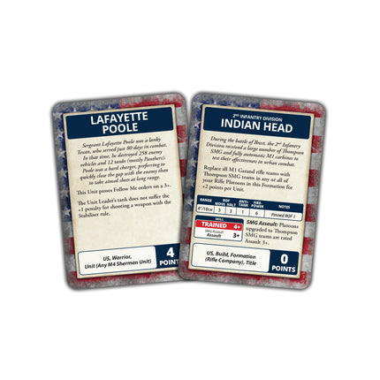 D-Day: American Command Cards
