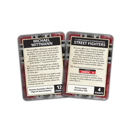 D-Day: Waffen-SS Command Cards
