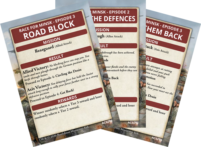 Race for Minsk Ace Campaign Card Pack