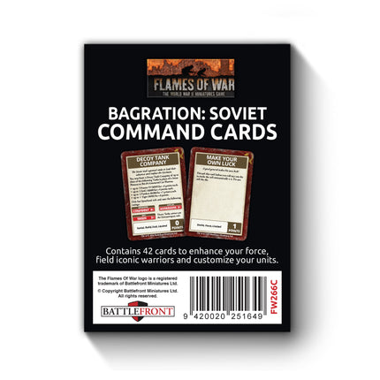 Bagration: Soviet Command Cards