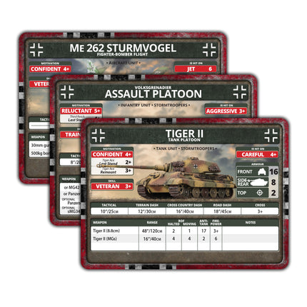 Bulge: German Unit Cards