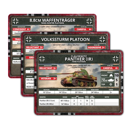 Berlin: German Unit Cards