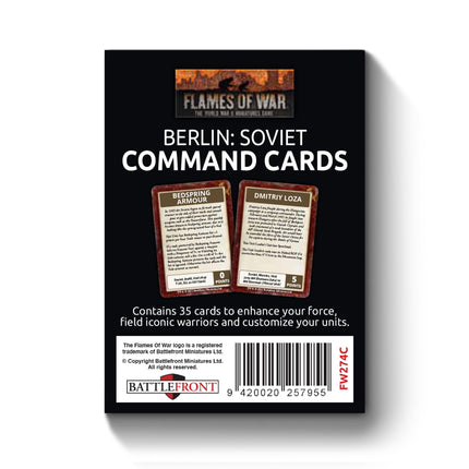 Berlin: Soviet Command Cards