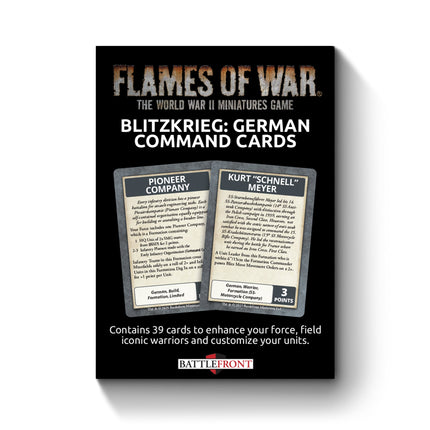 Blitzkrieg: German Command Cards