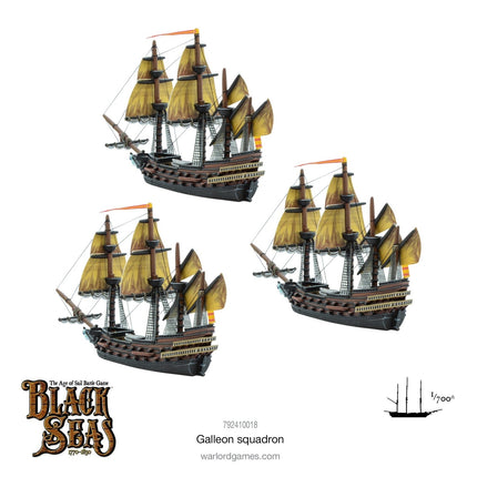 Galleon Squadron - Schiffe - Warlord Games - 792410018