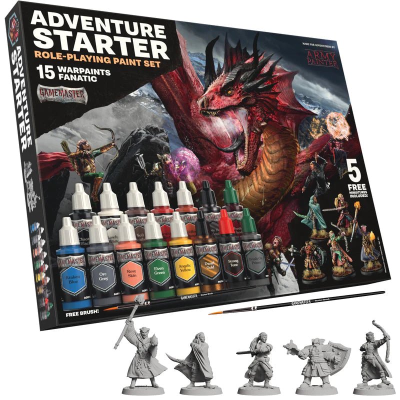 Game Master: Adventure Starter Role - Playing Paint Set - Zubehör - The Army Painter - GM1008