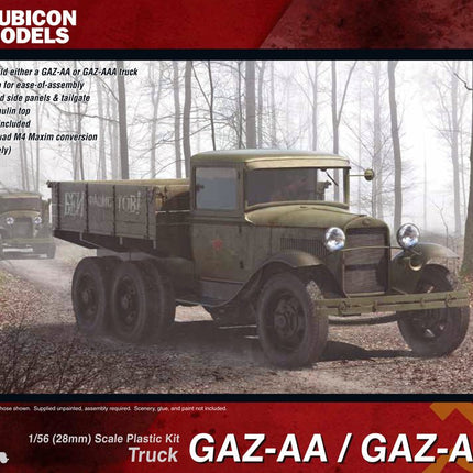 GAZ - AA/AAA Truck - Fahrzeuge - Rubicon Models UK Ltd - 280063