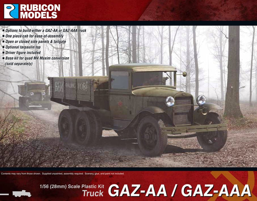 GAZ - AA/AAA Truck - Fahrzeuge - Rubicon Models UK Ltd - 280063