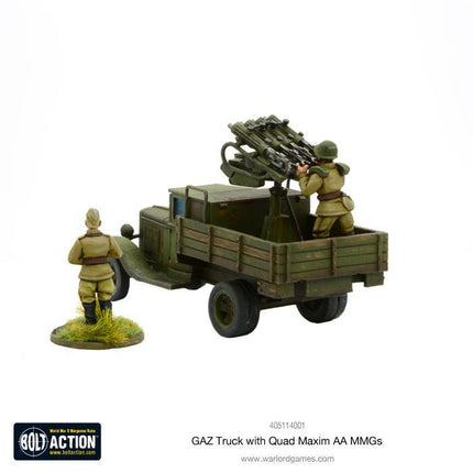 GAZ Truck with Quad Maxim AA MMGs