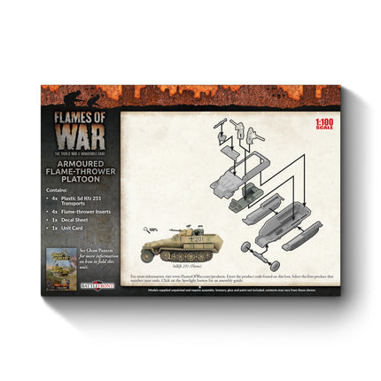 Flammpanzer Platoon (Sd Kfz 251/16)