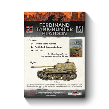 Ferdinand Tank-hunter Platoon