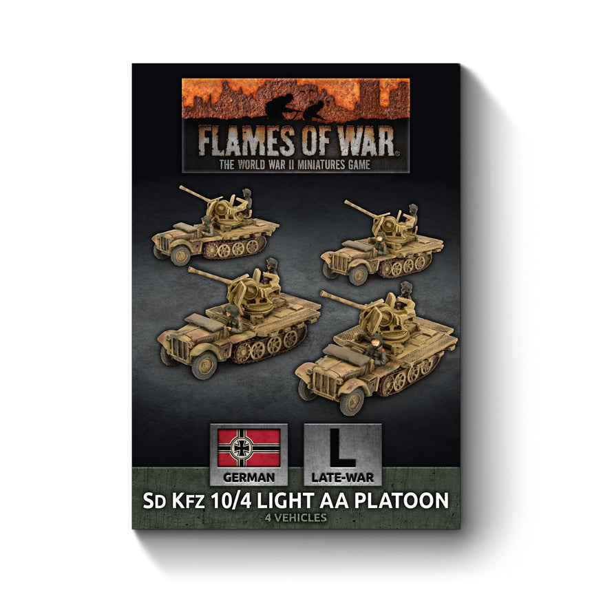 Sd Kfz 10/4 Light AA Platoon