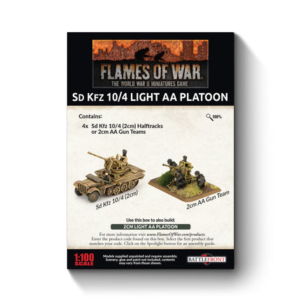 Sd Kfz 10/4 Light AA Platoon