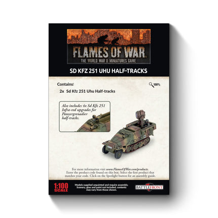 Sd Kfz 251 Uhu Half-tracks