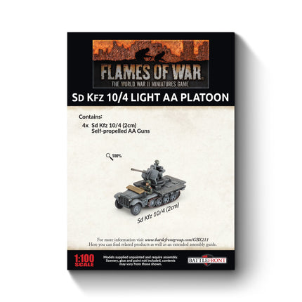 Sd Kfz 10/4 (2cm) AA Platoon