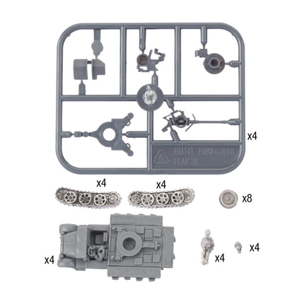 Sd Kfz 10/4 (2cm) AA Platoon