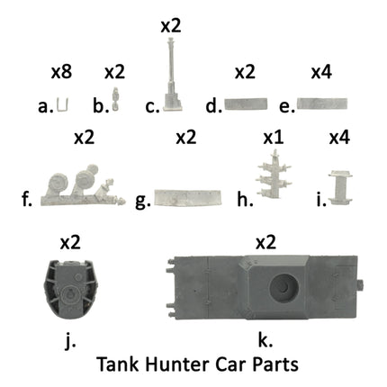 Tank-hunter Car (Armoured Train)