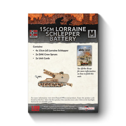 15cm Lorraine Schlepper Battery