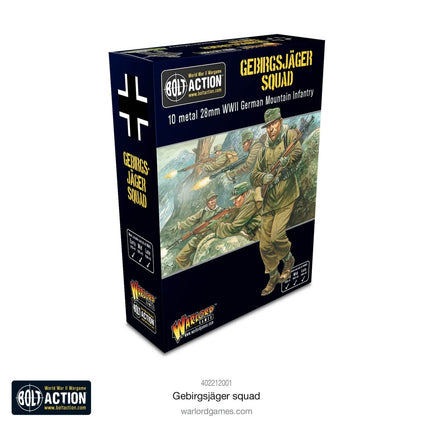 Gebirgsjäger Squad - Infanterie - Warlord Games - 402212001