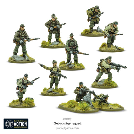 Gebirgsjäger Squad - Infanterie - Warlord Games - 402212001