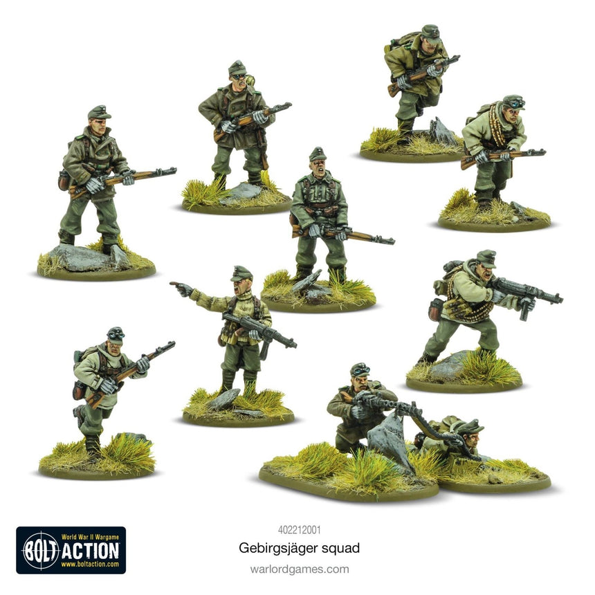 Gebirgsjäger Squad - Infanterie - Warlord Games - 402212001