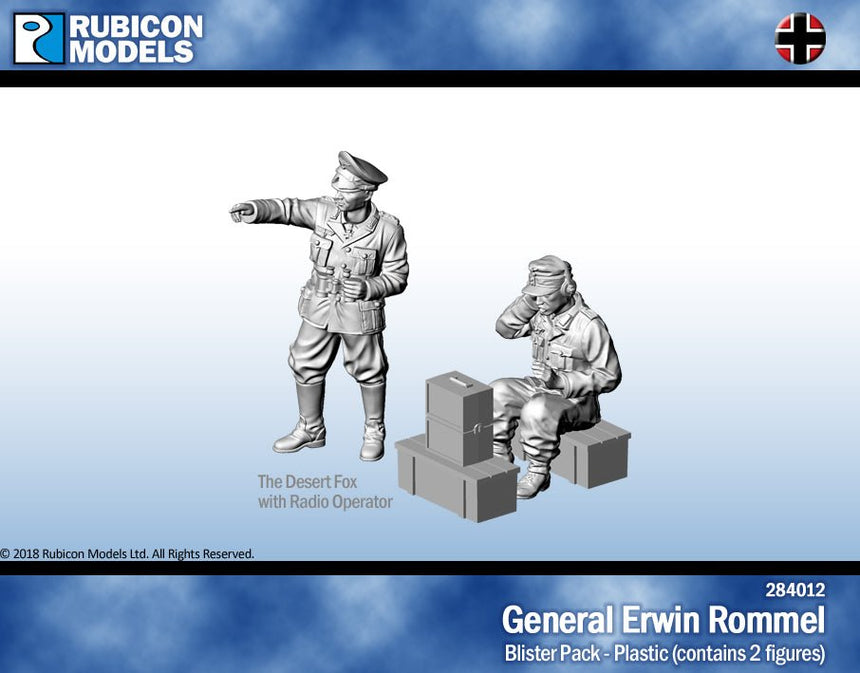 General Erwin Rommel - Sonder - /Einzelmodelle - Rubicon Models UK Ltd - 284012