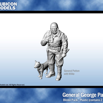 General George Patton With Willie - Sonder - /Einzelmodelle - Rubicon Models UK Ltd - 284013
