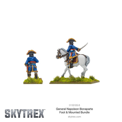 General Napoleon Bonaparte Foot And Mounted Bundle - Sonder - /Einzelmodelle - Warlord Games - 311001035-B