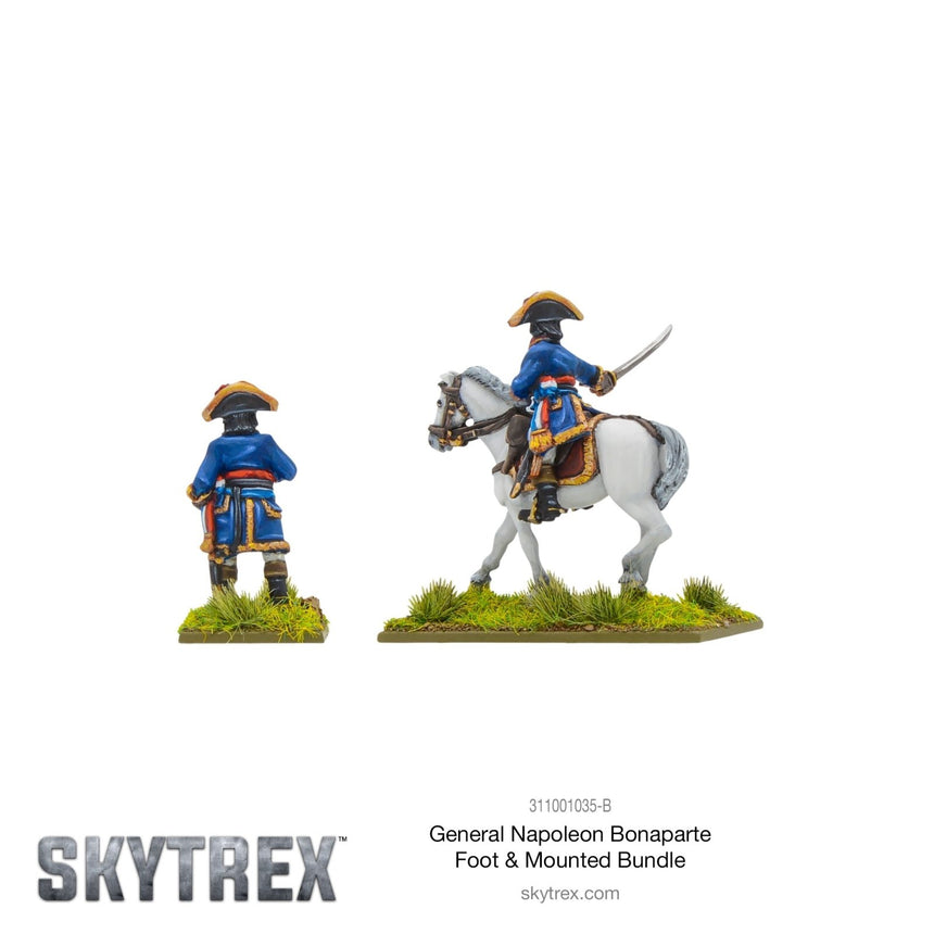 General Napoleon Bonaparte Foot And Mounted Bundle - Sonder - /Einzelmodelle - Warlord Games - 311001035-B